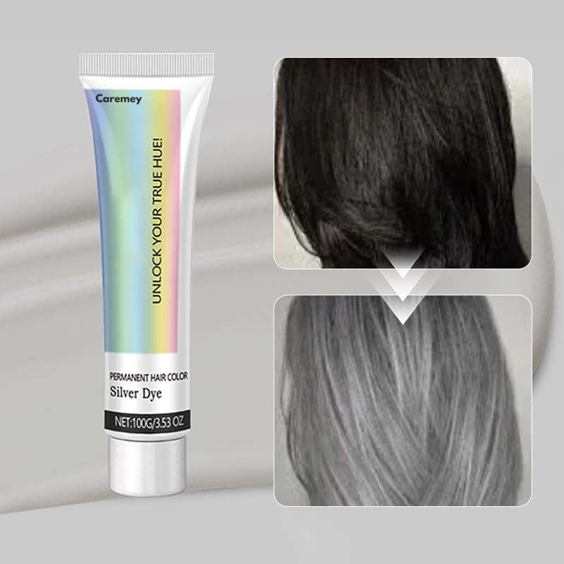 2-in-1 Natural Essence Extract Silver Hair Dye