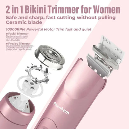 2-in-1 Hair Remover & Trimmer